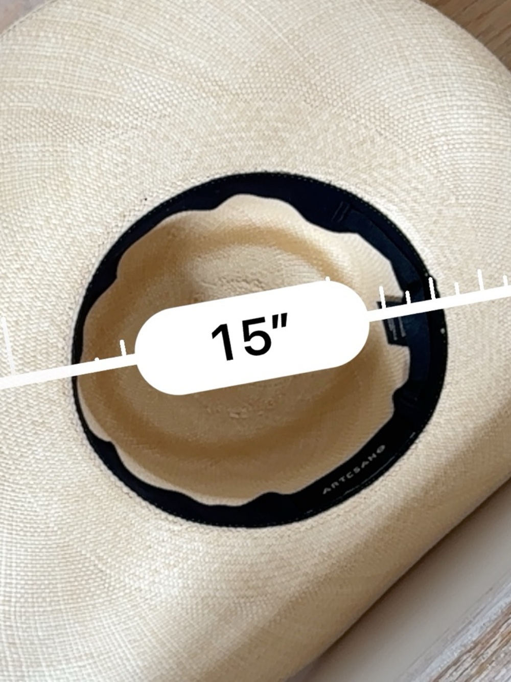ARTESANO Tulipan Hat in Natural S NWOT - Picture 11 of 14